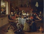 The Merry family Jan Steen